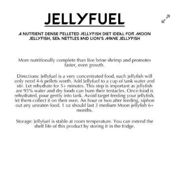 JellyFuel - Food for jellies